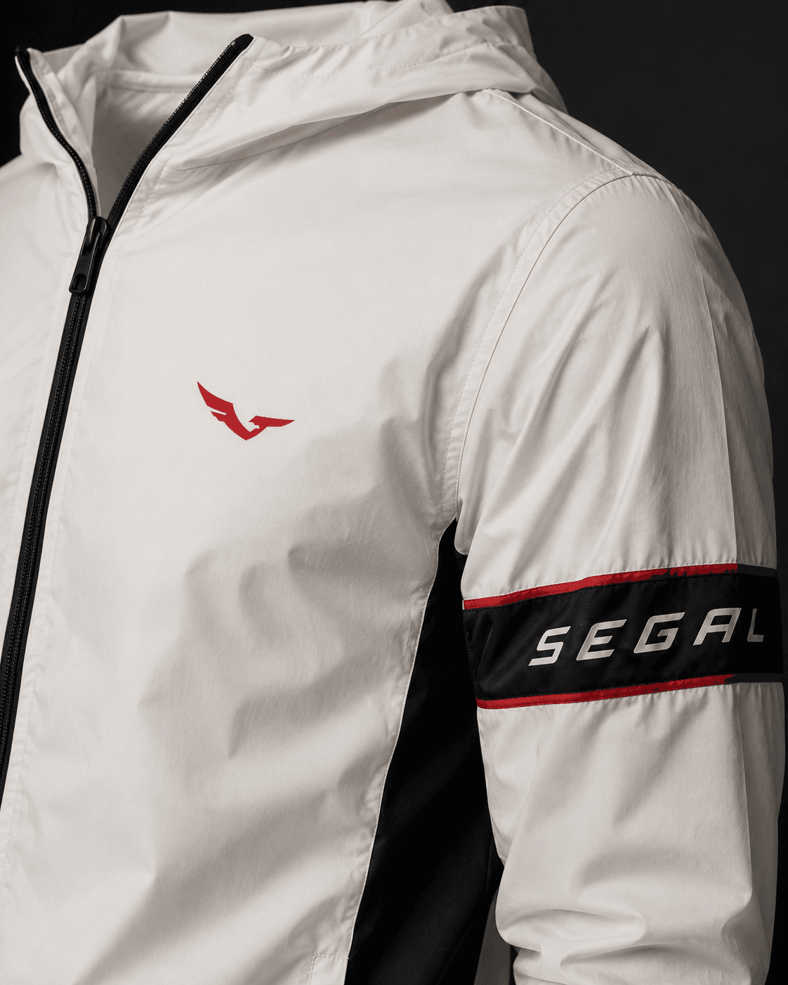SEGAL - Ivory Storm Shell, close-up studio rendering