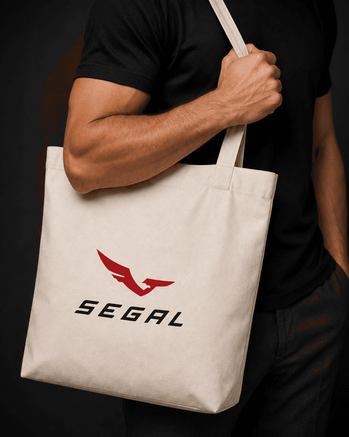 SEGAL - Studio Tote, close-up studio rendering