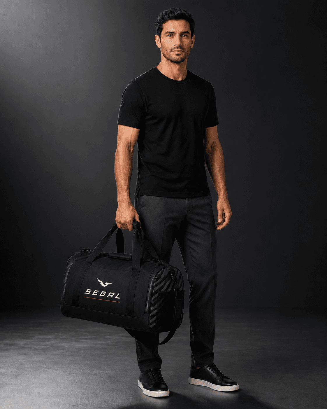 SEGAL - Weekend Duffle, model studio rendering